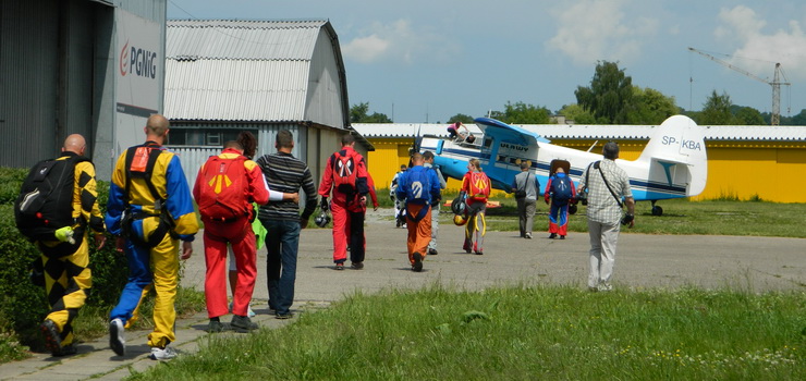 Aeroklub Elblski wituje 60 lat 