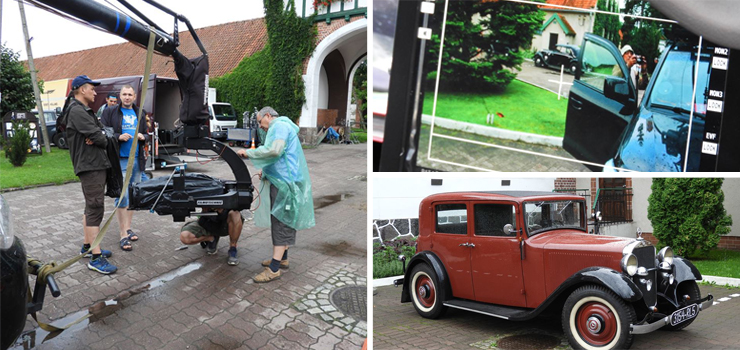 Rosyjscy filmowcy w Kadynach. Miejscowość nad zalewem "zagra"... Francję