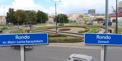Pomys� ronda im. Marii i Lecha Kaczy�skich bulwersuje elbl��an. "Ta nazwa nas podzieli"