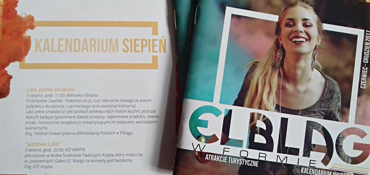 Elbląska promocja z... błędami. "Siepień zamiast sierpnia, jest może zabawny, ale chyba nie o to chodziło"