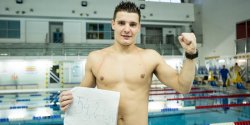 Elbl��anin jako pierwszy na �wiecie przep�yn�� wp�aw Ba�tyk. 100 km pokona� w 29 godzin