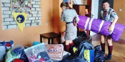 Harcerze dzi�kuj� za okazane serce