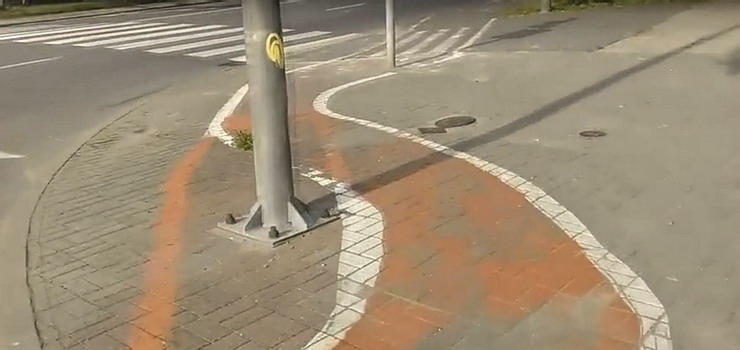 Cała Polska śmieje się z elbląskich ścieżek rowerowych. Zobacz film