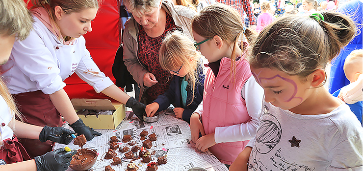 Na Zawadzie obchodzono Święto Czekolady! -  zobacz zdjęcia