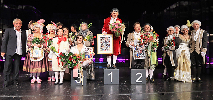 Lesław Ostaszkiwiecz, Artur Hauke, Piotr Boratyński – razem od 60 lat na scenie