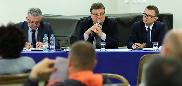 Spotkanie prezydenta Elblga z mieszkacami dzielnicy Rakowo