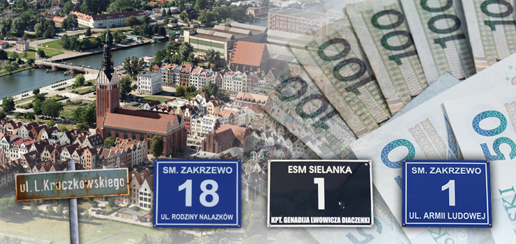 Za dekomunizację Elbląga zapłacą mieszkańcy