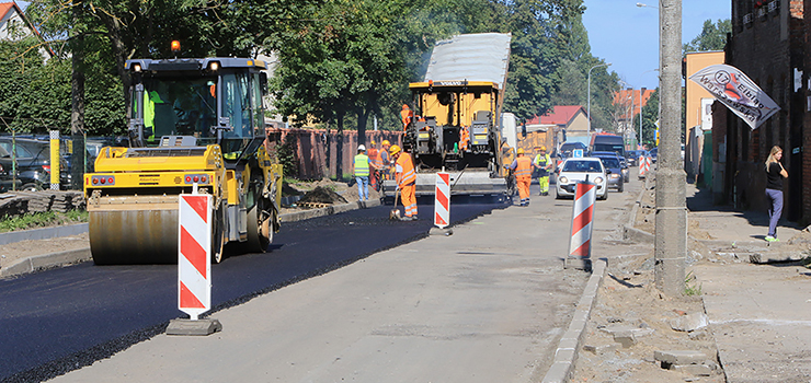 Ostatnie prace na ul. Warszawskiej i Orlej