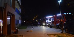 Po�ar na Robotniczej. Zapali� si� silnik windy! 