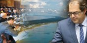 Trwa sesja RM, na sali Minister Grbarczyk. Poda lokalizacj Przekopu Mierzei Wilanej