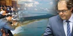 Trwa sesja RM, na sali Minister Grbarczyk. Poda lokalizacj Przekopu Mierzei Wilanej