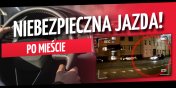 Niebezpieczna jazda po Elblagu. Zama przepisy i sam chcia wymierzy kar!