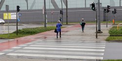 Dwuetapowe przej�cie ko�o CH Ogrody zmor� mieszka�c�w Zawady? „ Jest bardzo niebezpieczne”