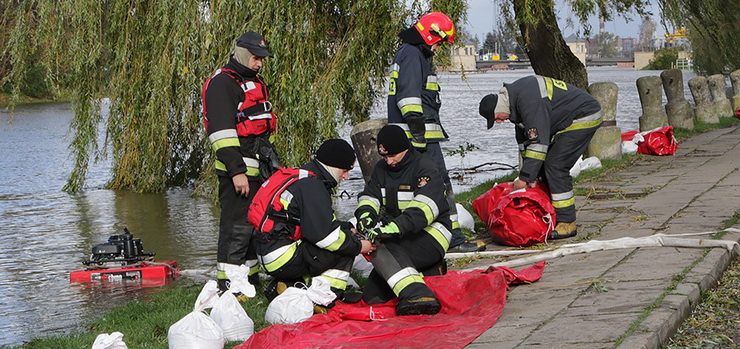 Bezpieczeństwo przeciwpowodziowe w Elblągu. „Widać, że są zaniedbania”