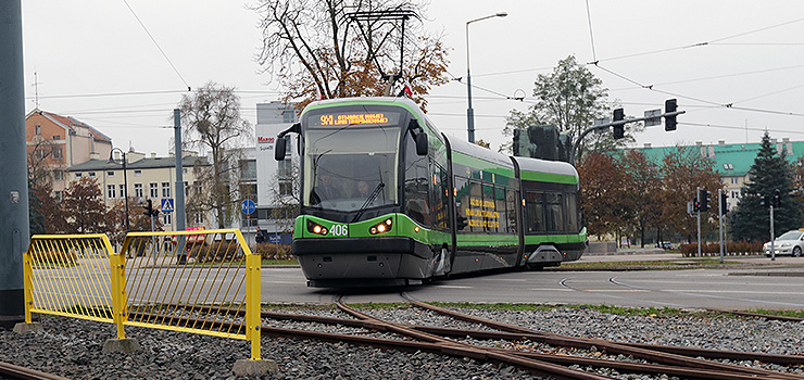 Nowe torowisko oficjalnie otwarte. Jutro zaczną kursować tramwaje lini nr 4 i 5