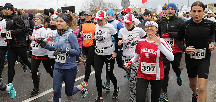 Święto Niepodległości obchodzili... biegając - zobacz zdjęcia