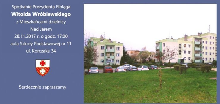 Spotkanie Prezydenta z mieszkacami dzielnicy Nad Jarem