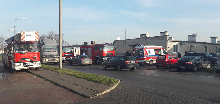 Pożar w baraku przy ul. Skrzydlatej. Zaczęło się od śmieci