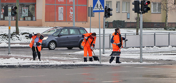 A za oknem śnieg...