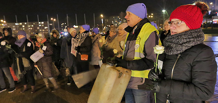 "Nie pozwólmy pożreć demokracji". Gąsienice Tour w Elblągu