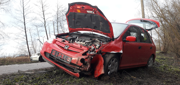 Mazurska: Zderzenie dwch osobwek. To dzi ju kolejny powany wypadek