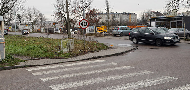 Problem na ul. Sadowej? "Ju dzisiaj widoczny  jest chaos"