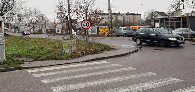 Problem na ul. Sadowej? "Ju dzisiaj widoczny  jest chaos"