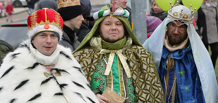 Trzech Króli po raz czwarty poprowadziło elblążan