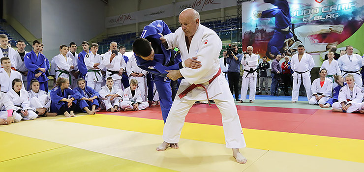 Trwa Judo Camp. Paweł Nastula: Takie obozy pomagają w rozwoju sportowych umiejętności
