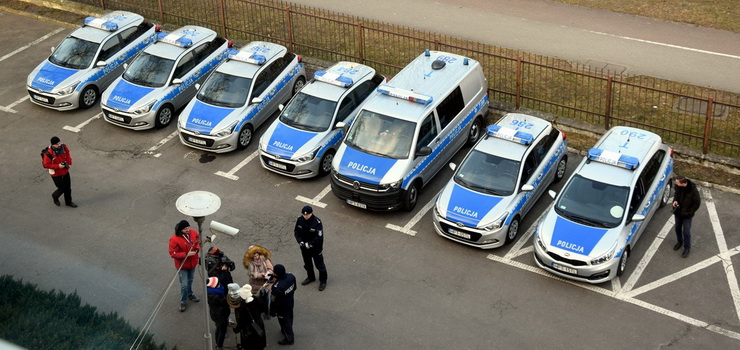 Siedem nowych radiowozów dla elbląskiej Policji