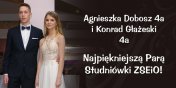 Agnieszka Dobosz i Konrad Głażeski Najpiękniejszą Parą Studniówki ZSEiO!