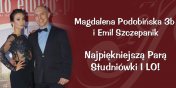 Magdalena Podobińska i Emil Szczepanik Najpiękniejszą Parą Studniówki I LO!