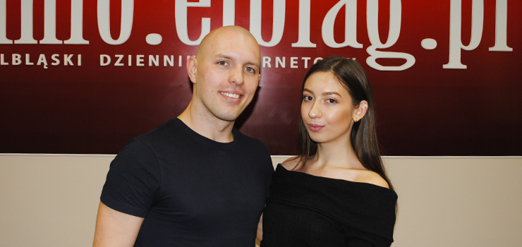 Najpiękniejsza Para Studniówki I LO odwiedziła naszą redakcję