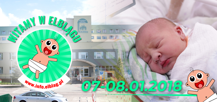 Witamy w Elblągu: Zosię, Antoniego, Bartosza i Szymona.