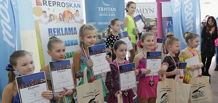 Piękno na lodzie. Trwa Puchar Elbląga w łyżwiarstwie figurowym