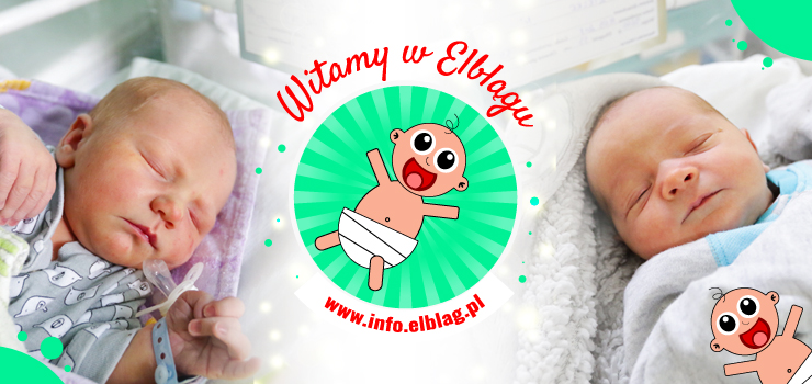 Witamy w Elblągu: Marysię, Oliwiera i Kamila