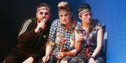 Za nami premiera "W Starym Jorku". Krzysztof Bizio: Pomy�la�em, �e napisz� o emigracji, ale z przymru�eniem oka