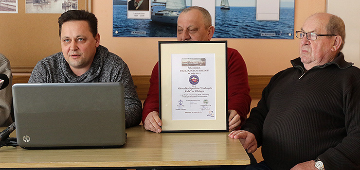 Prestiowa Nagroda Przyjaznego Brzegu przyznana Orodkowi Sportw Wodnych „Fala”
