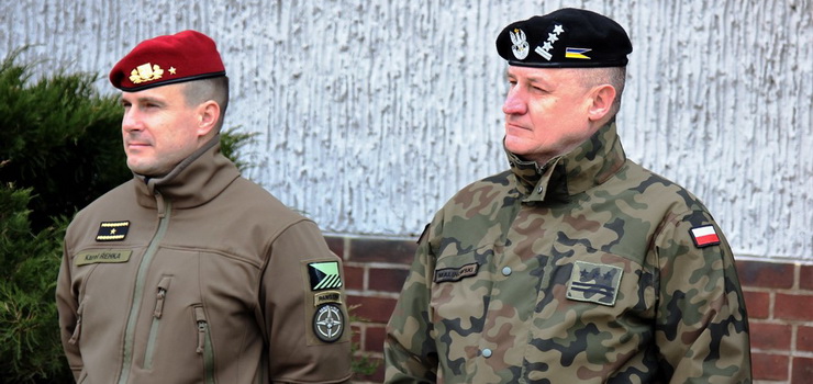 Dowdca Wielonarodowej Dywizji Pnocny-Wschd powita nowego szefa sztabu