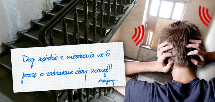"Męczę się z głośnym sąsiadem". Na zakłócanie ciszy nocnej nie ma paragrafu?