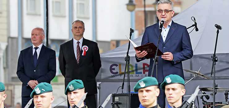 "Cieszmy si nasz wolnoci". Elblanie uczcili 227. rocznic uchwalenia Konstytucji 3 Maja