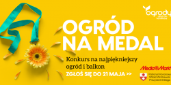 Twj ogrd lub balkon moe wygra w konkursie „Ogrd na medal”!