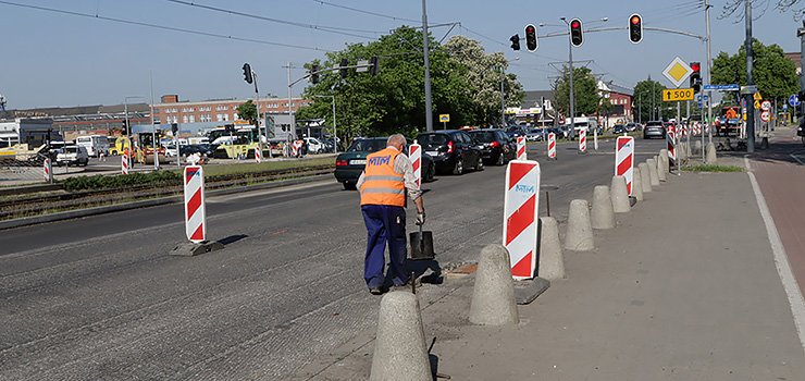 Zakoczono przebudow skrzyowania ulic Mickiewicza i Grunwaldzkiej