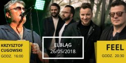 Dzi� Krzysztof Cugowski oraz Feel wyst�pi� w Elbl�gu na Placu Katedralnym!