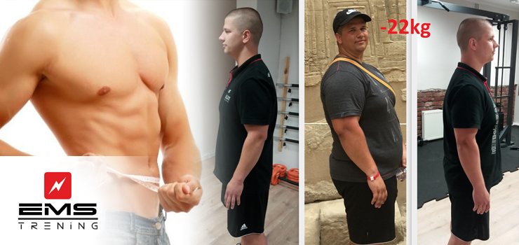 Trening EMS fakt czy mit? - 22kg w trzy miesiące?