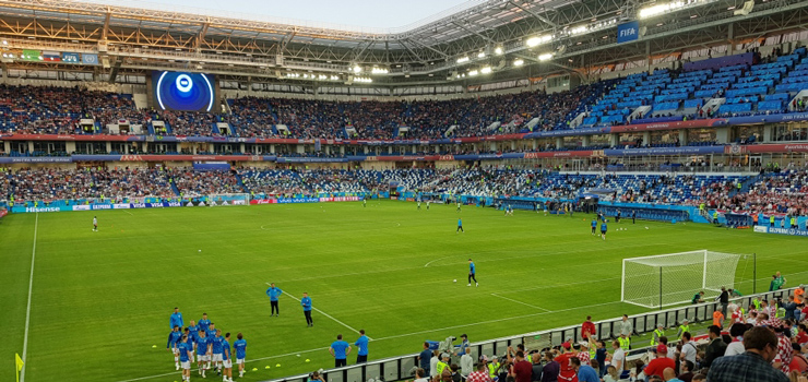 Mundial jeszcze nigdy nie był tak blisko Elbląga. Zobacz zdjęcia z Kaliningradu