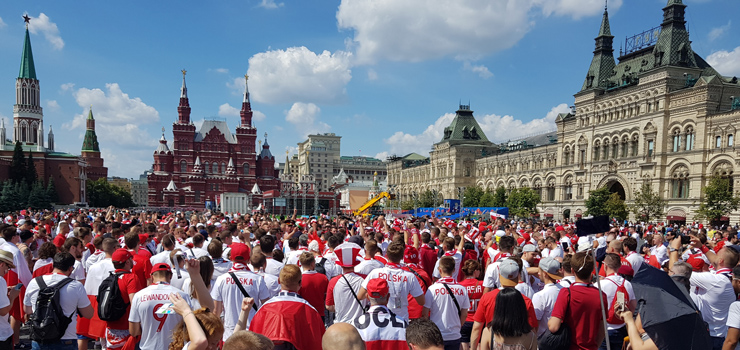 Polscy pikarze zepsuli kibicom witowanie w Moskwie