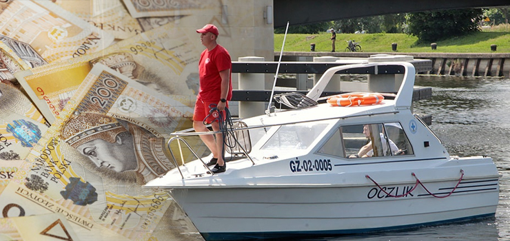 odzie nie popyn na ratunek? Elblski WOPR nie ma na paliwo