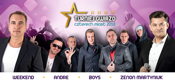 „Gala Disco Polo Turniej Gwiazd Czterech Miast" 4 sierpnia w Elblągu! Wystąpią m.in. Zenon Martyniuk, Boys i Weekend!