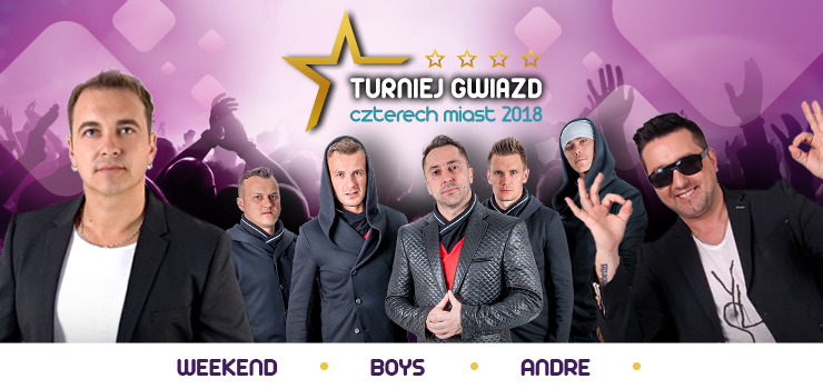 „Gala Disco Polo Turniej Gwiazd Czterech Miast" 4 sierpnia w Elblągu! Wystąpią m.in. Weekend, Boys i Andre!